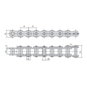 Техническая таблица цепи Bush