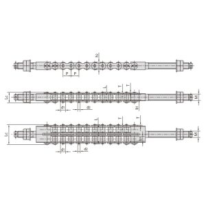 цепь для парковки автомобилей