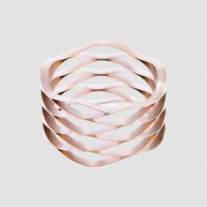 многовитковые волнообразные пружины без прокладочных концов