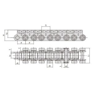 цепи для оборудования по производству древесных плит