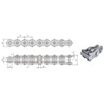 Цепь для мотоцикла с х-образными уплотнениями