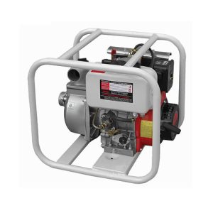 небольшой дизельный водяной насос с открытой рамой