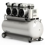 стоматологический электрический безмасляный воздушный компрессор