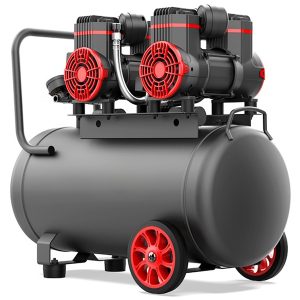 двухголовый безмасляный воздушный компрессор