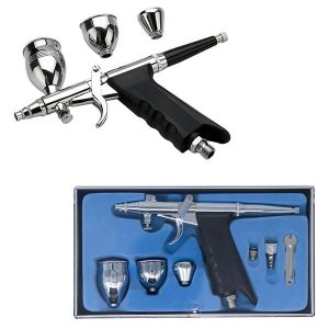 аэрограф с гравитационной подачей и одинарным действием