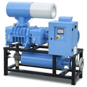 безойлевый винтовой нагнетатель с частотно-регулируемым приводом