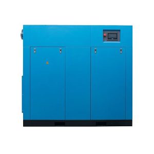 Двухступенчатый винтовой воздушный компрессор с постоянным магнитом и частотно-регулируемым приводом