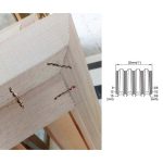 пневматический степлер для скоб среднего размера