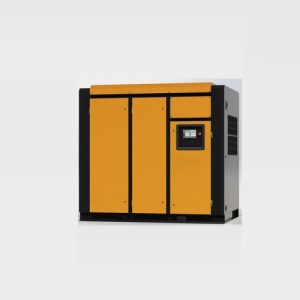 двухшнековый ротационный воздушный компрессор с переменной частотой