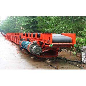 телескопический ленточный конвейер