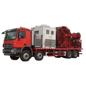 установка для работы с гибкими трубами