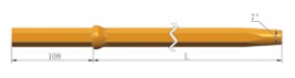 Шестигранный хвостовик 25 x 108 мм