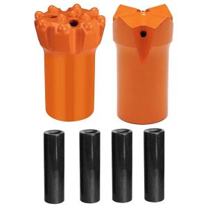 Насадка с резьбой R32 и кнопкой втягивания