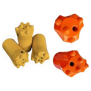 коническая корончатая насадка для ударных буровых инструментов